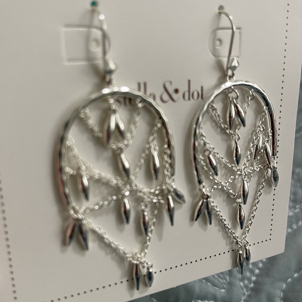 Stella & Sot Helai Chandeliers Earrings